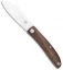 Fox Knives Livri Slip Joint Knife Zircote Wood (2.75" Satin) 01FX851