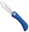 Luma Blades Bowslip  Slip Joint Knife Blue G-10 (2.5" Satin)