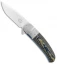 Herucus Blomerus LL 06 IKBS Custom Flipper Knife Richlite Blue Canyon Maple