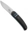Herucus Blomerus LL 06 Custom Liner Lock Front Flipper Knife Zirc/CF (3" Satin)