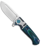 Andre de Villiers Custom Mini Pathfinder Knife Carbon Fiber Twirl (3.2" Satin)