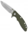 Hinderer Knives XM-18 3.0 Gen 6 Spanto Knife OD Green G-10 (Stonewash)