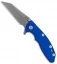Hinderer XM-18 3.0 Gen 6 Wharncliffe Knife Blue G-10 (Working)