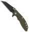 Hinderer XM-18 3.5 Gen 6 Wharncliffe Knife OD Green G-10 (Black SW)