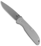 Hinderer Knives Firetac Spear Point Frame Lock Knife Gray G-10 (3.6" Working)