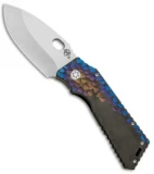 Medford Custom TFF-H Frame Lock Knife Sculpted Fade Ano PVD Ti (4" Tumbled) MKT