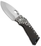 Medford Custom TFF-H Frame Lock Knife Sculpted PVD Ti (4" Tumbled) MKT