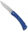 Buck 110 Slim Select Lockback Knife Blue GFN (3.75" Satin)