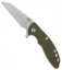 Hinderer XM-18 3.0 Gen 6 Wharncliffe Knife OD Green G-10 Bronze Ano (Stonewash)