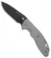 Hinderer Knives XM Slippy Slicer Slip Joint Knife Gray G-10 (3" Black SW)