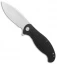 CIVIVI Naja Flipper Liner Lock Knife Black G-10 (3.75" Satin) C802C