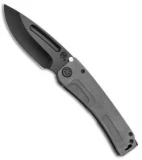 Medford Marauder-H Frame Lock Knife Tumbled Ti w/ PVD Hardware (3.75" Black 3V)