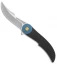 HEAdesigns Equilibrium V2 Bolster Lock Flipper Knife Carbon Fiber/Blue Ti
