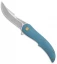 HEAdesigns Equilibrium V2 Frame Lock Flipper Knife Blue Titanium