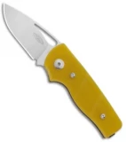 Three Rivers Manufacturing Atlas Slip Joint Knife Amber Ale G-11 (2.25" Satin)