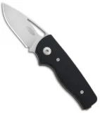 Three Rivers Manufacturing Atlas Slip Joint Knife Black MIcarta (2.25" Satin)
