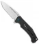 Artisan Cutlery Jungle Liner Lock Knife Textured Black G-10 (3.8" Stonewash)