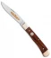 Boker Trapper Classic Gold Pocket Knife 4.125" Desert Ironwood 114004