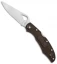Byrd Cara Cara 2 Lockback Knife Brown FRN (3.75" Satin) BY03PBN2