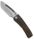 Medford Marauder-H Tanto Frame Lock Knife Bronze Ano Ti (3.75" Satin S35VN) MKT