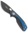 Viper Knives Voxnaes Lille Knife Blue Titanium (2.5" Black Stonewash) V5963TIBL