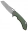 Olamic Cutlery Wayfarer 247 Sheepscliffe Knife Kinetic Rainforest Ti (3.5" SW)
