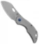 Olamic Cutlery Busker Largo Frame Lock Knife Lightblast Ti (2.5" Stonewash)