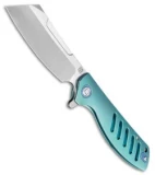 Artisan Cutlery Tomahawk Frame Lock Knife Green Titanium (3.8" Satin S35VN)