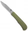 Trash Panda Knives Kit Slip Joint Green Titanium (3.5" Stonewash)