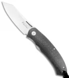 Kansei Matsuno Custom LRF-05S Liner Lock  Knife Carbon Fiber (2.6" Satin)