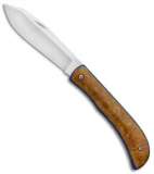 Gedraitis Knives Slip Joint Knife Antique 1953 U.S. Army Micarta (2.8" Satin)