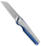 Kizer Rhino Knife Blue/Gray Titanium (Stonewash) Ki4528