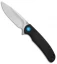 WE Knife Co. Practic Liner Lock Knife Black G-10 (3.3" Satin M390) 809C