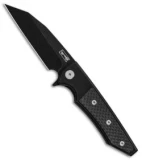 Chaves Ultramar Sangre Street Flipper Knife Blackout CF (3.4" Black SW)
