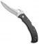 Spyderco Masaad Ayoob Lockback Knife Black Aluminum (3.6" Satin Serr) C60S