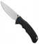 Artisan Cutlery Tradition Liner Lock Knife Black G-10 (3.8" Stonewash)