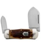 GEC #46 Tidioute Cutlery Whaler Pocket Knife 4.3" Muscle Bone 462218