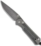 Chris Reeve Large Sebenza 21 Knife w/ Micarta Inlays Spirograph Damascus