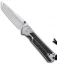 Chris Reeve Small Sebenza 21 Tanto Knife w/ Carbon Fiber Inlays (2.94" SW)
