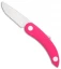 Svord Zero Metal Peasant Knife Friction Folder Pink (3.125" Polymer)