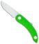 Svord Zero Metal Peasant Knife Friction Folder Green (3.125" Polymer)