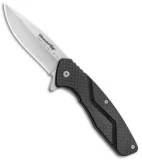 BlackFox Carbonix Frame Lock Knife Carbon Fiber (2.75" Satin) BF-716