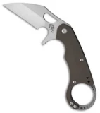 Medford Burung Frame Lock Knife Dark Bronze Ti (3.2" SW) MKT