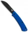 Benchmade Proper Slip Joint Knife Blue G-10 (2.8" Black) 319DLC-1801