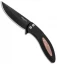 Pro-Tech Cambria Flipper Knife Maple Burl (3.5" Black)