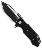 Hinderer Knives Half Track Tanto Knife Black G-10 (2.75" Two-Tone DLC)