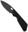 Strider Knives PT Knife Black G-10 Flame Anodized (2.75" Black Plain)