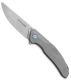 Viper Knives Anso Orso Liner Lock Knife Titanium (3.3" Stonewash) V5968TI