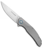 Viper Knives Anso Orso Liner Lock Knife Titanium (3.3" Satin) V5966TI