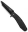 V Nives SFL Tanto Frame Lock Knife Black G-10 (3.5" Black)